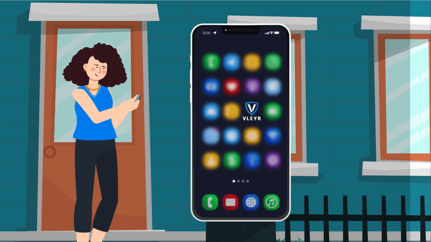 Vleyr app onboarding and vehicle registration screen