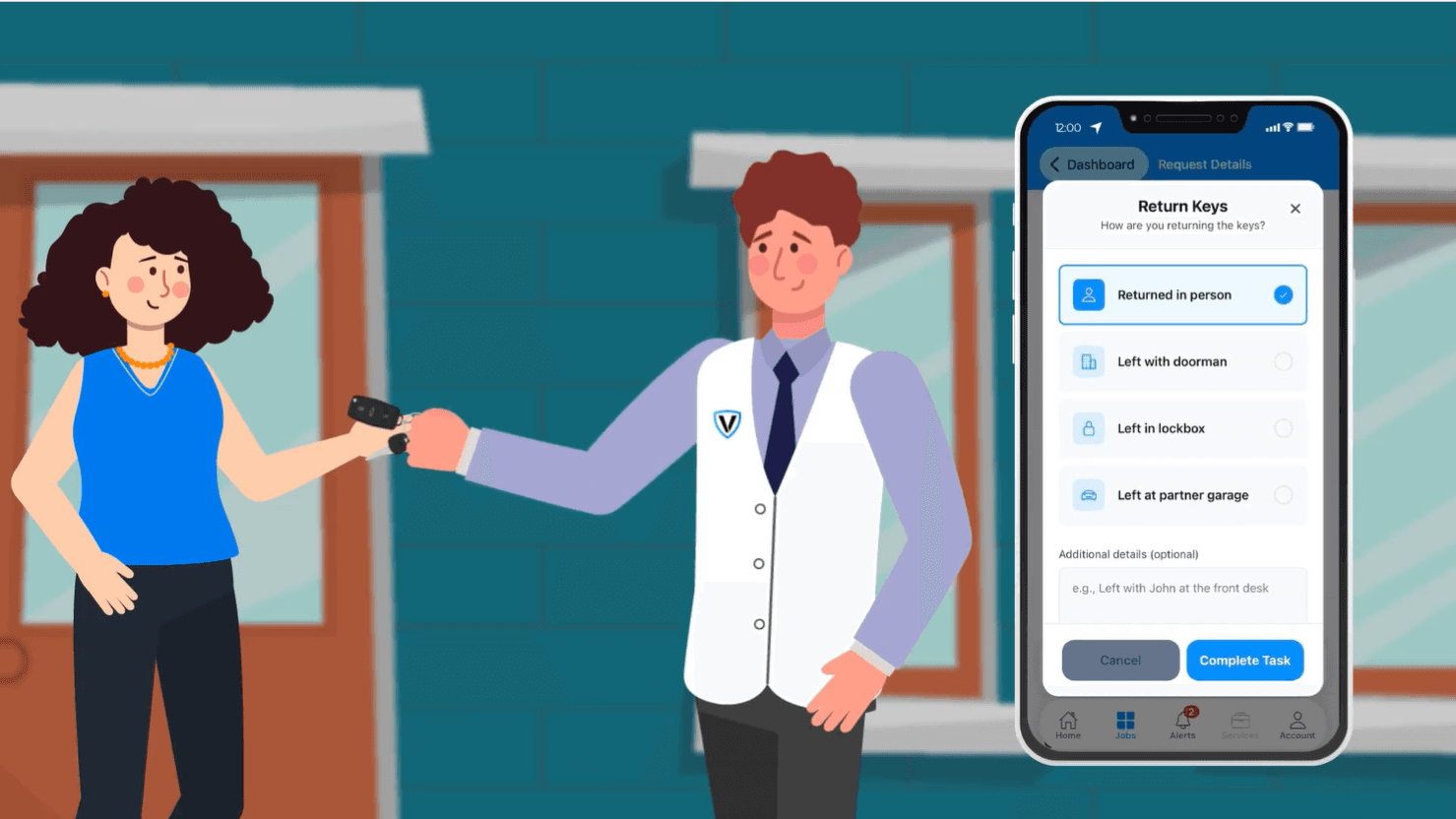 Move completion summary with compliance confirmation